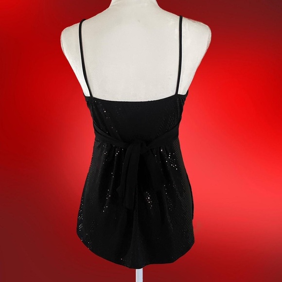 Sparkly black camisole 🍒 - Picture 2 of 2